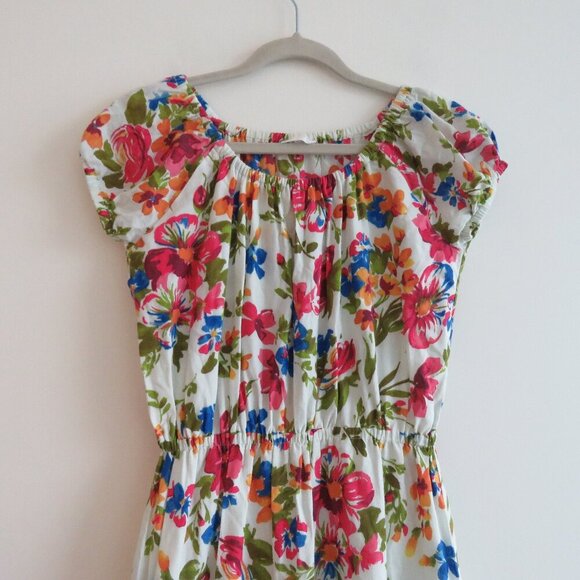 EYWASOULS MALIBU Inka Tiered Floral Maxi Dress Bohemian Summer - Size XS / S - Picture 6 of 16